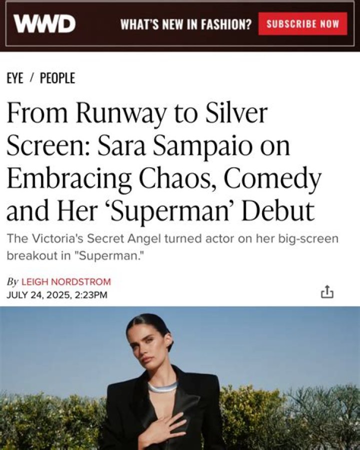 From Runway To Silver Screen