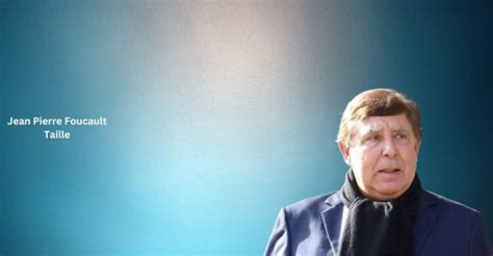 Jean Pierre Foucault Taille: Uncover Fascinating Insights